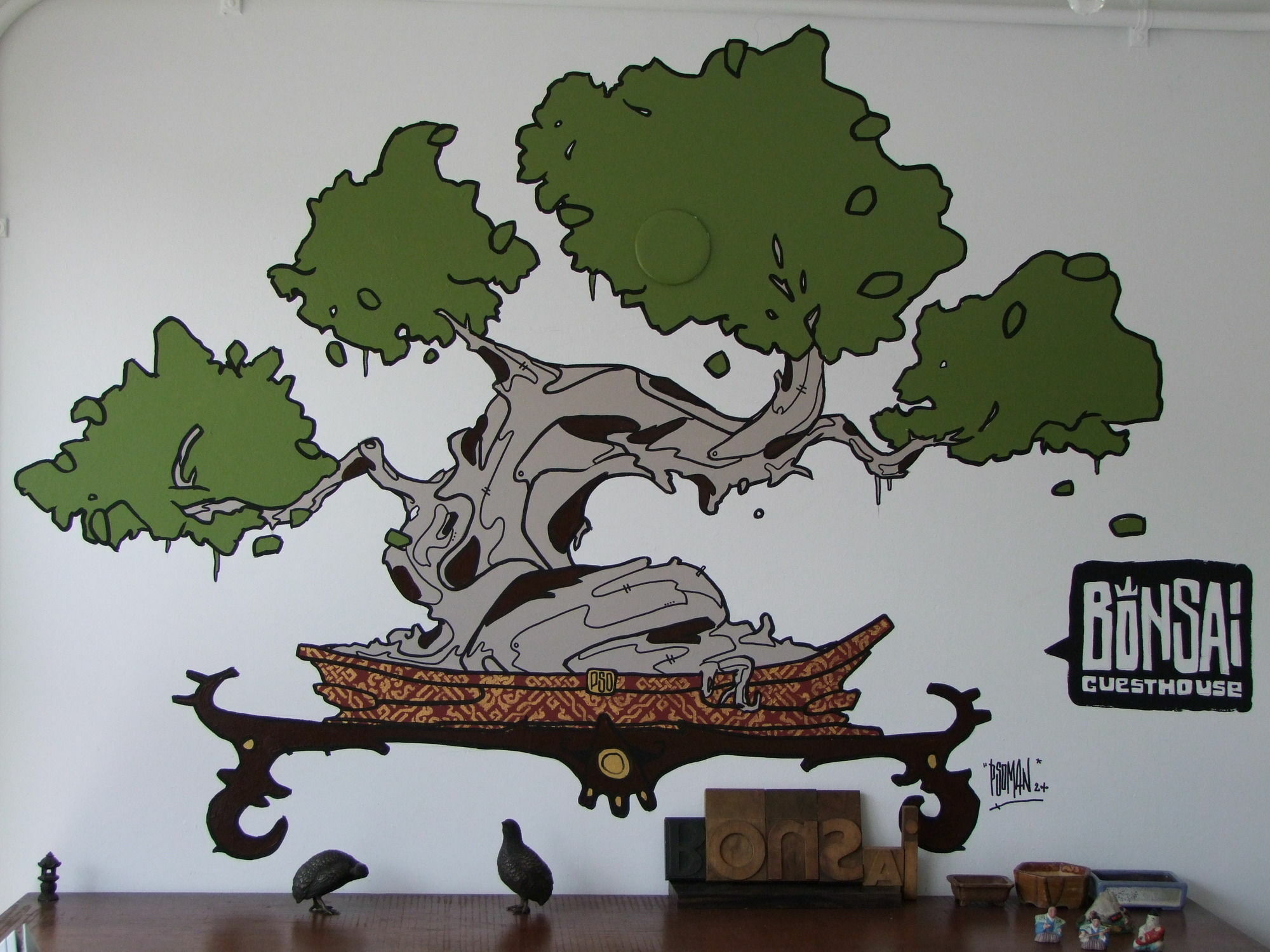 Bonsai Guest House Осака Экстерьер фото